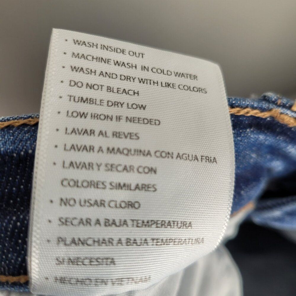 KanCan Tilda High Rise Slim Straight Leg Jeans Blue Size 29 - Picture 10 of 11